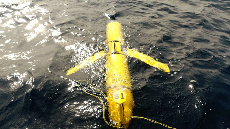 " SLOCUM DEEP S1" SOCIB glider facility deployed in the waters of Palma de Mallorca Image credit: SOCIB GLIDER TEAM