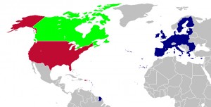 US Canada EU 2007