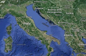 Adriatic Sea Map