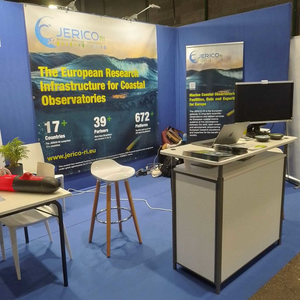 JERICO-RI booth at the EMD 2023